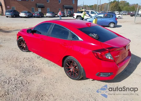 2017 Honda Civic Ex from USA, damaged, VIN 2HGFC2F73HH569824